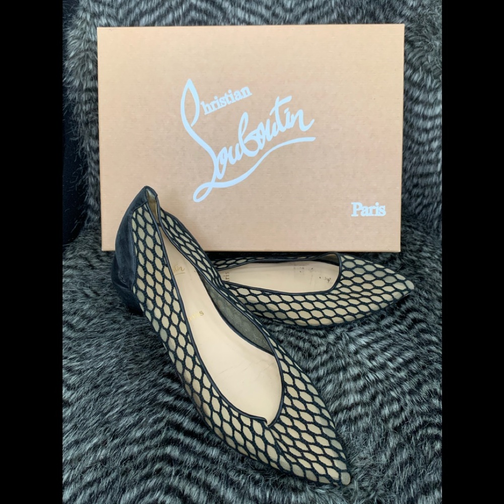Christian Louboutin Pigaresille Black flats 41 11